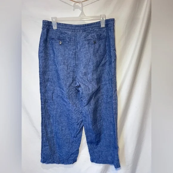 Valerie Stevens Wide Leg Crop Pants Size 14W - Picture 2 of 3